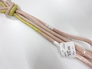 未使用品　正絹　手組帯締め